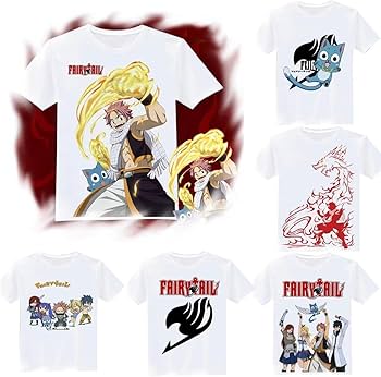 Amazon | フェアリーテイル 半袖 tシャツ 夏服 グッズ ハッピー